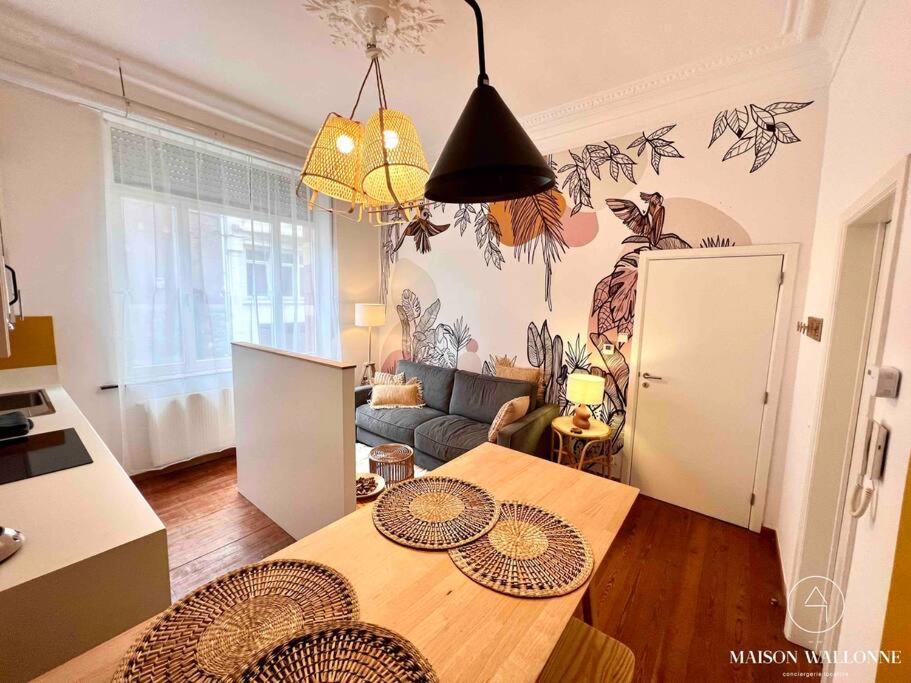 Le Cocon Rose - Chic, Proche Jardin Botanique Appartement Liège